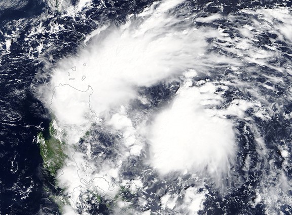 Ahmed specializes in research on deep convection in the tropics. Satellite imagery captures deep, moist convective storms over the Filipino Archipelago. 