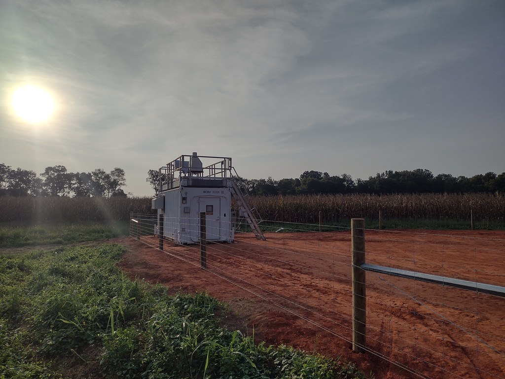 Photo of an atmospheric observatory in Alabama. 